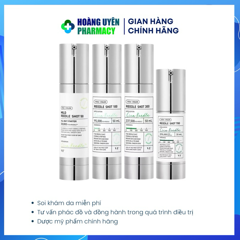 Tinh Chất Vi Kim VT REEDLE SHOT Cica Reedle 50/100/300