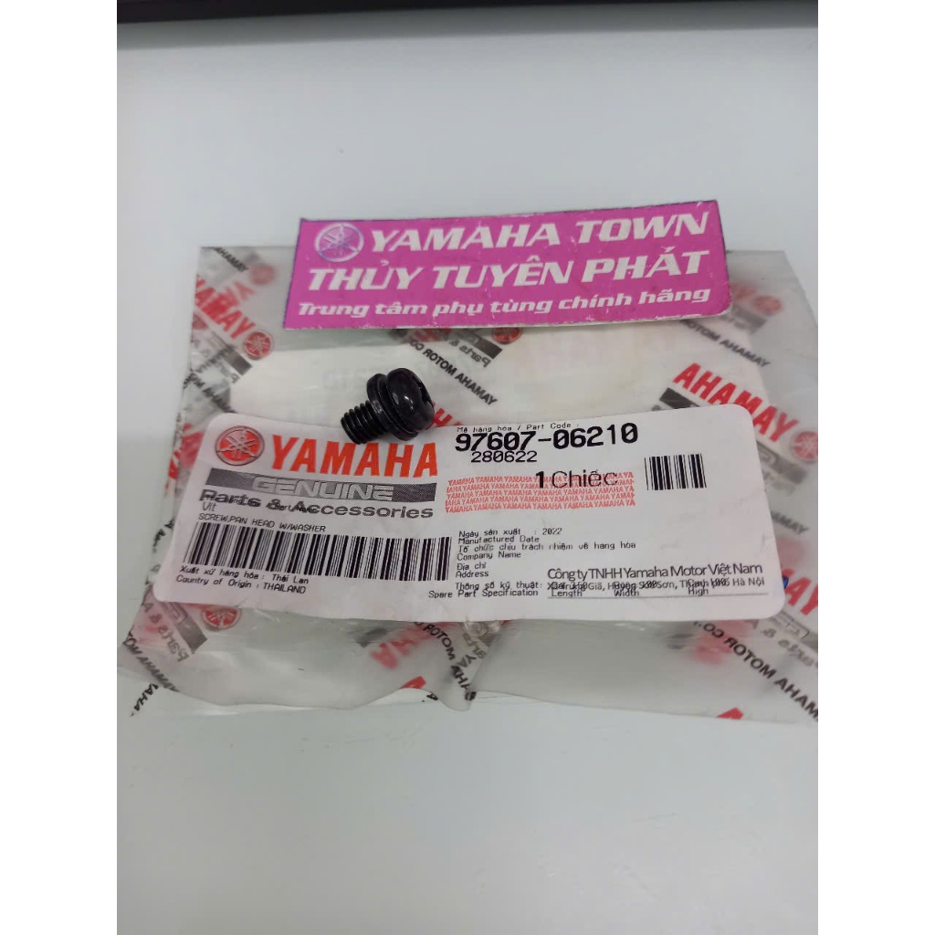 vít bake 6ly bắt hộp sên jupiter mx zin chính hãng yamaha
