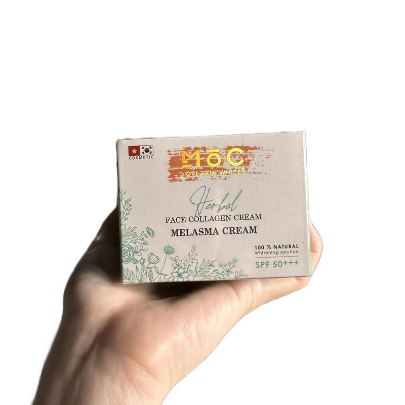 Kem MOC Love Skin White Face Collagen Cream Melasma Cream Kem Nám - Tàn Nhang - Đồi Mồi