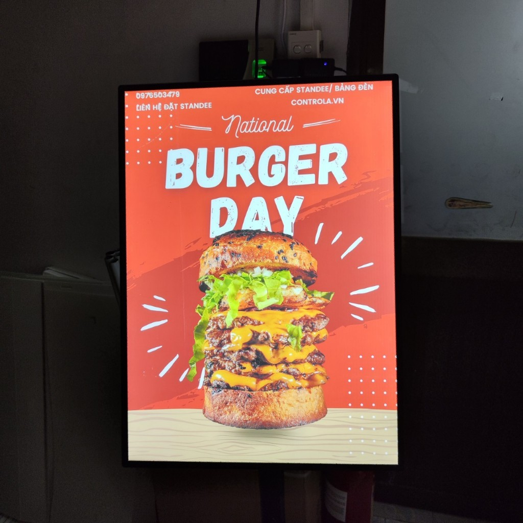 BẢNG ĐÈN LED A2 A3 LÀM MENU TRANG TRÍ - CHỈ CÓ BẢNG ĐÈN LED