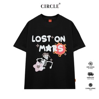 Áo thun CIRCLE - LOST ON MART TEE SHIRT Unisex nam nữ cotton cao cấp