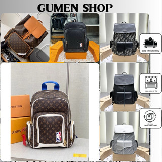 Balo Nam Boy Phố Đi Học Vải Phối Da Cực Đẹp. Balo Đi Học Nam Nữ Túi Hộp Dập Vân Chìm Cực Chất