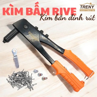 WELLBORN - Kìm bắn đinh rút, kìm bấm rive, kìm rút đinh tán 3 đầu đinh, kìm rút đinh tán, chính hãng cao cấp