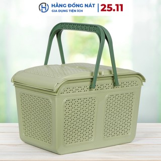  Làn đi sinh sai đại giỏ nhựa đựng quần áo có nắp và quai xách Việt Nhật cho mẹ bé đủ size Hằng Đồng Nát 