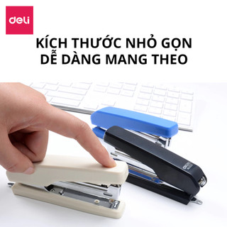 Dập Ghim Số 10 Deli E0229 - Chất Liệu Kim Loại Bọc Nhựa Chắc Chắn, Bền Đẹp, An Toàn, Dễ Sử Dụng