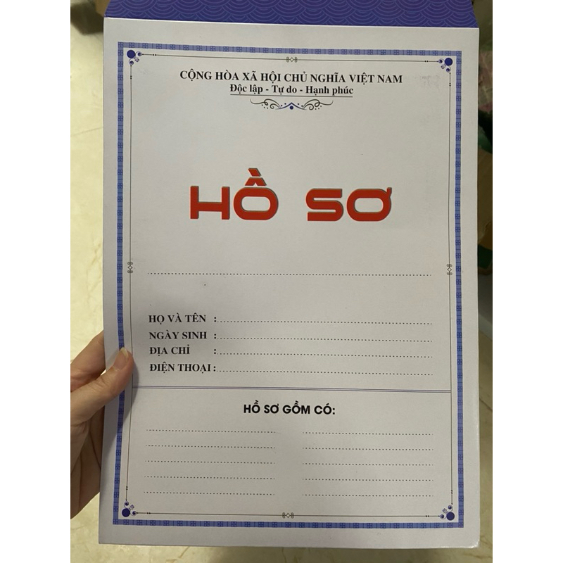 2 Bộ Hồ Sơ Xin Việc
