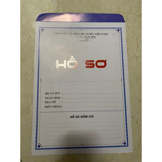 2 Bộ Hồ Sơ Xin Việc