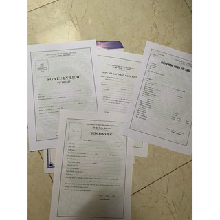 2 Bộ Hồ Sơ Xin Việc