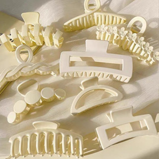  Kẹp tóc càng cua phong cách Hàn Quốc phụ kiện cỡ size lớn hottrend cho nữ đẹp LAGU Accessories 