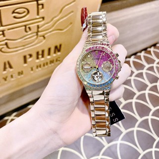Đồng hồ nữ chính hãng đeo tay dây kim loại cao cấp chống nước Guess GW0320L2 size 36mm fullbox