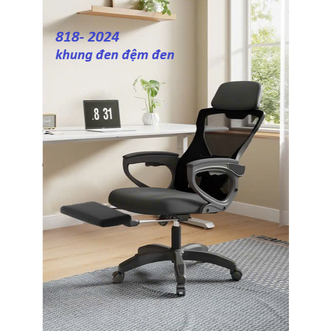 Ghế Xoay Văn Phòng 2 in 1,ghế công thái học, ghế game Tựa Đầu 3D, Lưng ghế có thể ngả 135° | BigBuy360 - bigbuy360.vn