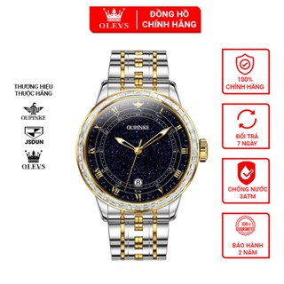 Đồng hồ nam OUPINKE máy moyota của nhật,Đồng hồ đeo tay dành cho nam cao cấp chính hãng,Đồng hồ doanh nhân có lịch ngày