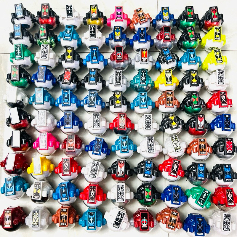 Đồ Chơi Kamen Rider Ghost | Candy Gashapon Eyecon Danh Nhân Các Loại | Chính Hãng