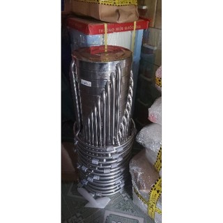 Ghế inox DeLi cao cấp Qui phúc phi19 mặt 30