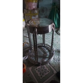 Ghế inox DeLi cao cấp Qui phúc phi19 mặt 30