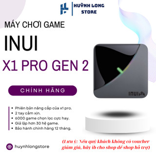 Máy chơi game Inui X1 Pro - Gen 2, hơn 30.000 game, kết nối TV, 2 in 1