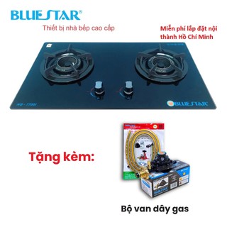 Bếp ga âm lửa xoáy trong bluestar ng-7700ib, mặt kính cường lực, đánh lửa ic, tiết kiệm gas 30%, bảo hành 2 năm.