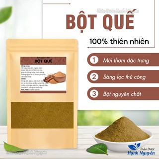 Bột quế nguyên chất 100g, mịn, thơm, làm bánh, làm gia vị, pha trà, xông nhà, khử mùi