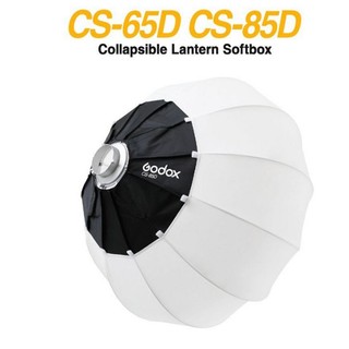 Softbox Cầu Godox 85cm CS-85D – HL Studio – Thiết Kế Thao Tác Nhanh, Ánh Sáng Tự Nhiên 360°