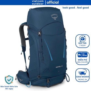 Balo Leo Núi Du Lịch OS KESTREL 48 Có Trợ Lực Áo Mưa Đi Kèm Ngăn Chính Nhiều Ngăn Thời Trang