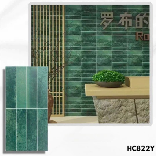 Gạch dán tường giả thẻ 30x60cm, gạch men trang trí 300x600mm, gạch ốp lát bếp, dán tường nhà tắm