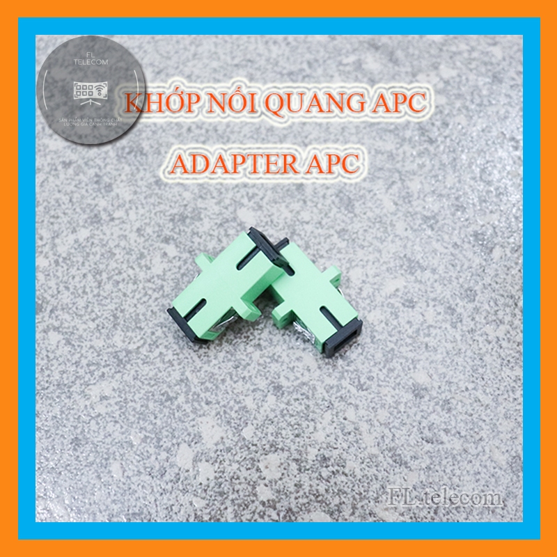 Adapter quang SC/APC- SC/APC hay Đầu nối quang SC/APC- SC/APC