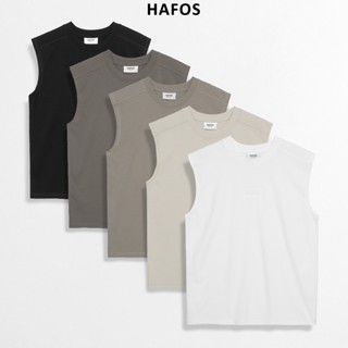 Áo ba lỗ nam Hafos, Áo tanktop nam co giãn thấm hút, Áo sát nách nam chất vải cotton 100% thể thao, tập gym cao cấp