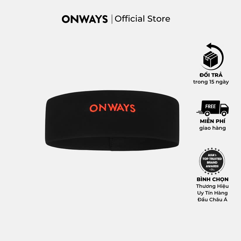 ONWAY Băng Trán Thể Thao Mỏng Nhẹ, Co Giãn, Thấm Hút, Nhanh Khô HEADBAND U4218