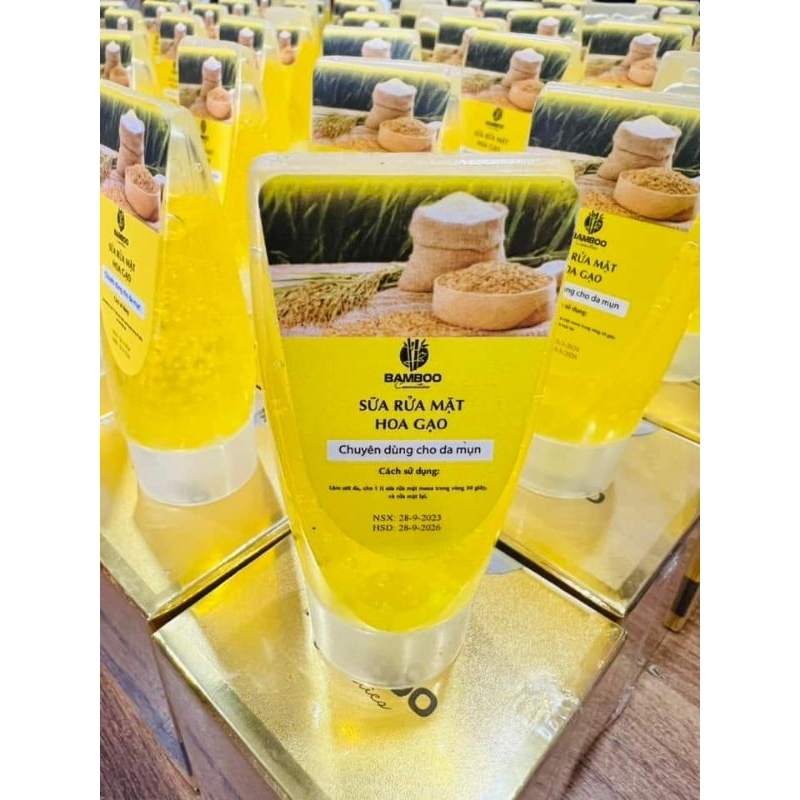 ⭐️Sữa rửa mặt hoa gạo bamboo⭐️