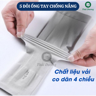 Combo 5 đôi, 10 đôi ống tay, găng tay chống nắng, chống tia UV, bảo vệ tay, chất thun co giãn 4 chiều, thoáng mát