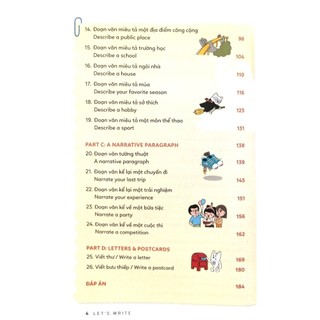 Sách - Let’s Write! - Viết Đoạn Không Khó - Tập 1 (Tái Bản 2023) - Alpha Books