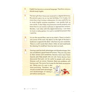 Sách - Let’s Write! - Viết Đoạn Không Khó - Tập 1 (Tái Bản 2023) - Alpha Books
