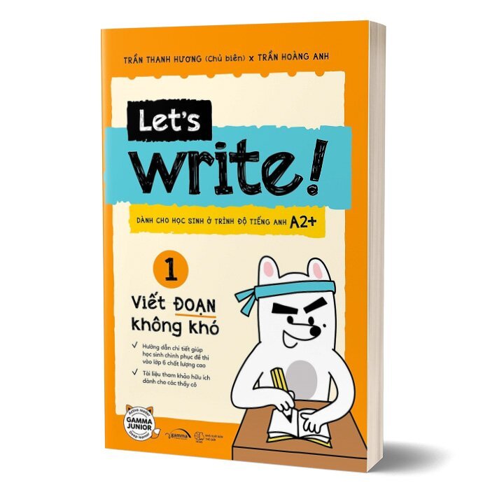 Sách - Let’s Write! - Viết Đoạn Không Khó - Tập 1 (Tái Bản 2023) - Alpha Books