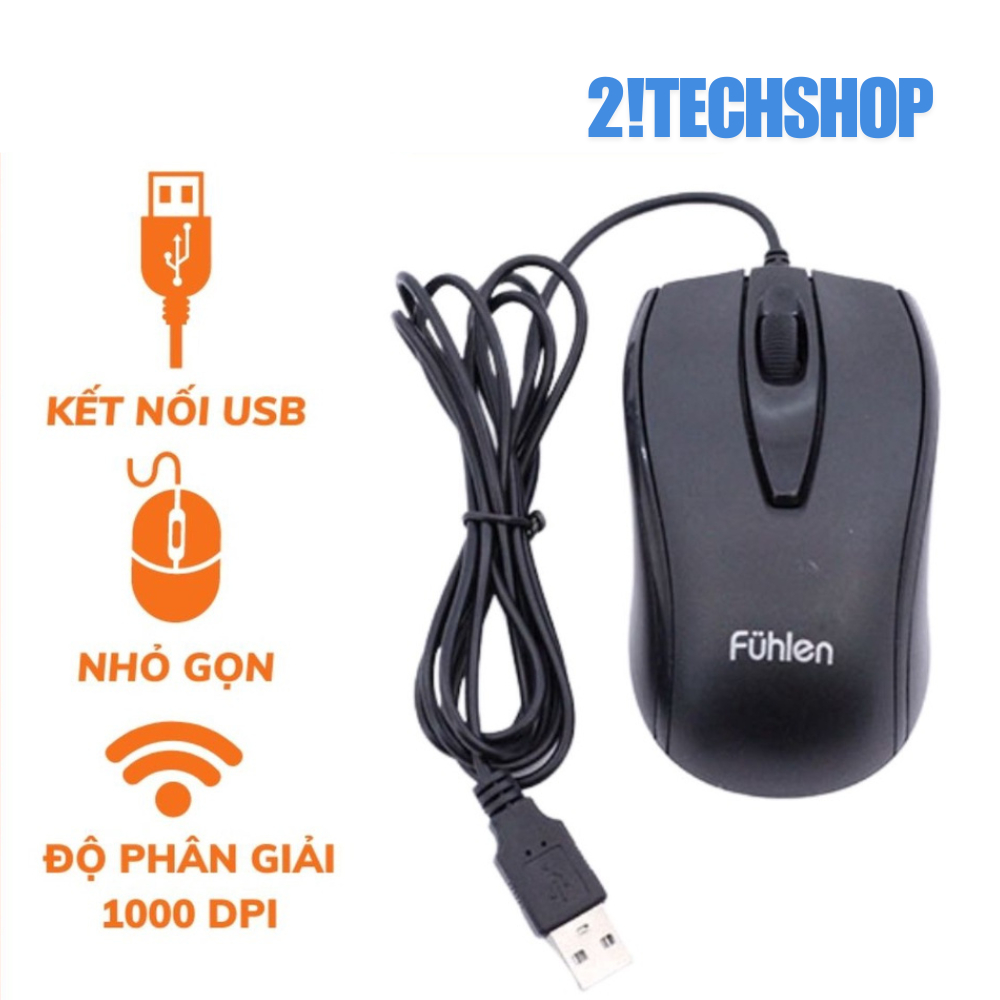 Chuột Fuhlen L102, A06G, A09B, M07S, B07S – Chuột Máy Tính Có Dây Dành Cho Game Thủ & Văn Phòng.
