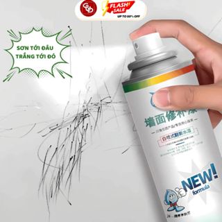 Bình Sơn Xịt Màu Trắng Sơn Tường Chai Sịt Sơn Sạch Nấm Mốc Vết Bẩn Gia Dụng GUD Store - ST04