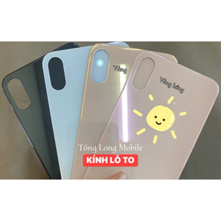 [ TẶNG KEO - KÍNH LỖ TO ] Kính lưng LỖ TO thay thế cho X / XS / XR / XSMAX