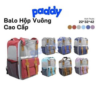 Balo Vải Vận Chuyển Chó Mèo Gogo 22x32x42cm