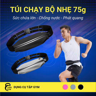 Túi đeo bụng chạy bộ TRƯỜNG SPORT CB1 đựng điện thoại dụng cụ cá nhân thiết kế phản quang đi đêm màu đen