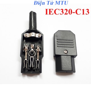 Combo 10 | 50 cái - Phích cắm nguồn Máy Tính đầu nối C13 C14
