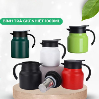  Ấm Pha Trà Giữ Nhiệt Chất Liệu inox 316 Có Lọc Trà Dung Tích 800-1000ML 👉Giữ Nhiệt :6- 8 tiếng 