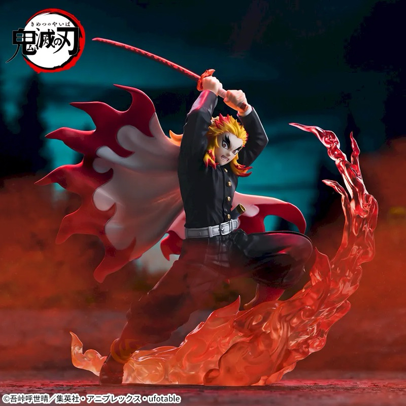 Mô hình Viêm trụ Rengoku Xross Links Figure - Kimetsu No yaiba Figure chính hãng Sega