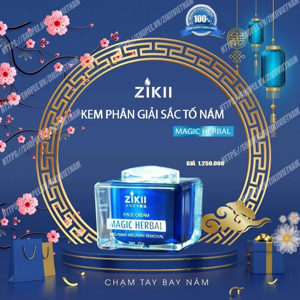 COMBO KEM NÁM ĐÊM ZIKII TẶNG ( 2 ) LỌ TẾ BÀO GỐC ĐÔNG KHÔ SUPER CELL