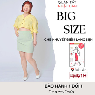 Quần Tất Bigsize Fukuske che khuyết điểm làm mịn đẹp da chân trong suốt láng mượt thích hợp mùa hè