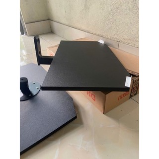 Giá đỡ loa, giá loa mặt gỗ, khung treo loa, Giá treo loa mặt gỗ 2 chiếc cho loa BMB chịu tải đến 15kg hàng cao cấp