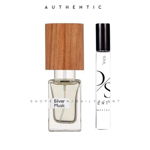 10ml Silver Musk Nasomatto Extrait| Nước hoa unisex| Nước hoa mùi xạ| Nước hoa niche| Dailyscent