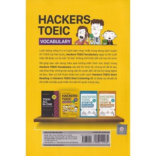 Sách - Hackers Toeic Vocabulary (Tái Bản 2023) - Alpha Books