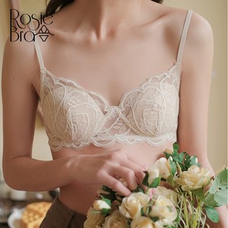 Áo Lót Ren Đệm Mỏng Không Gọng Siêu Nhẹ Thoáng Kiểu Pháp B199 l Rosie Bra