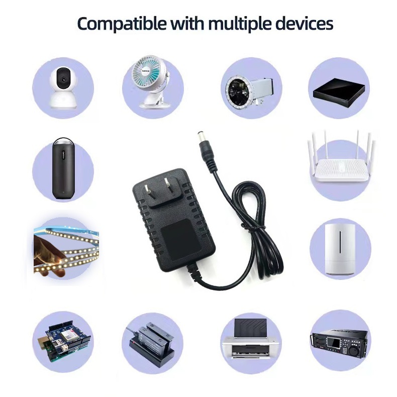 Nguồn Adapter 5V 9V 12V 2A Jack 2 Đầu 5.5mm Tiện Lợi Phù Hợp Mọi Thiết Bị, Nguồn camera