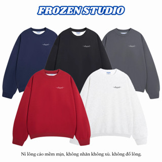[NEW ARRIVAL] Áo Sweater Nỉ Lông Cáo Frozen Basic Natural Signature Unisex Nam Nữ Local Brand