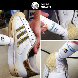 Lọ Sơn Nước Bút Repaint Đế Giày Ố Vàng Sơn Trắng Đều Màu Dễ Sử Dụng